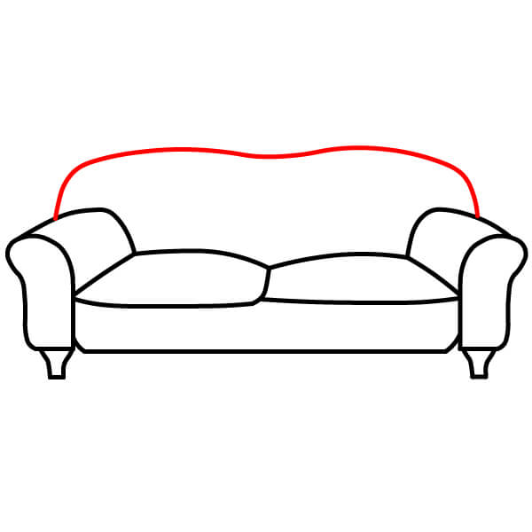 Hướng dẫn vẽ Ghế Sofa thân thiện với trẻ em - Bước 7