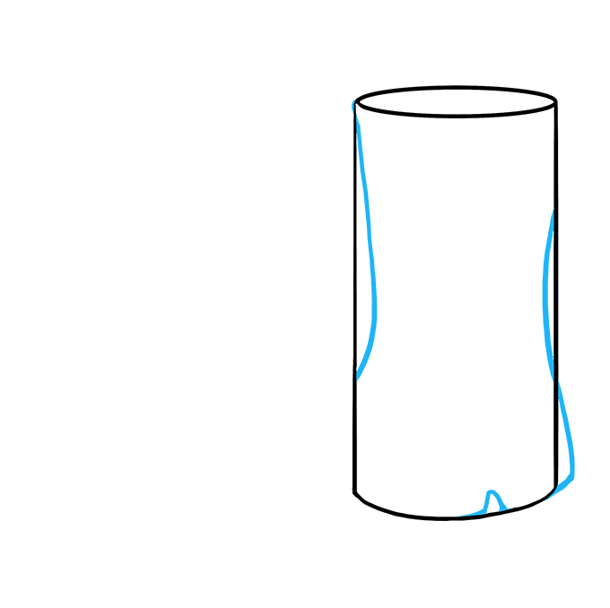 Hướng dẫn cách vẽ đôi giày cổ cao đơn giản cho bé - Bước 2