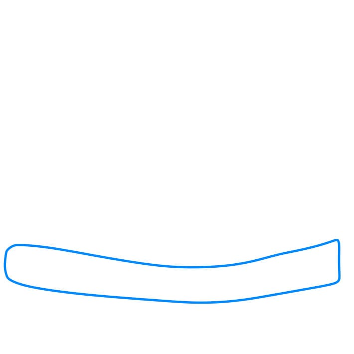 Hướng dẫn vẽ dễ dàng : chiếc giày - Bước 1