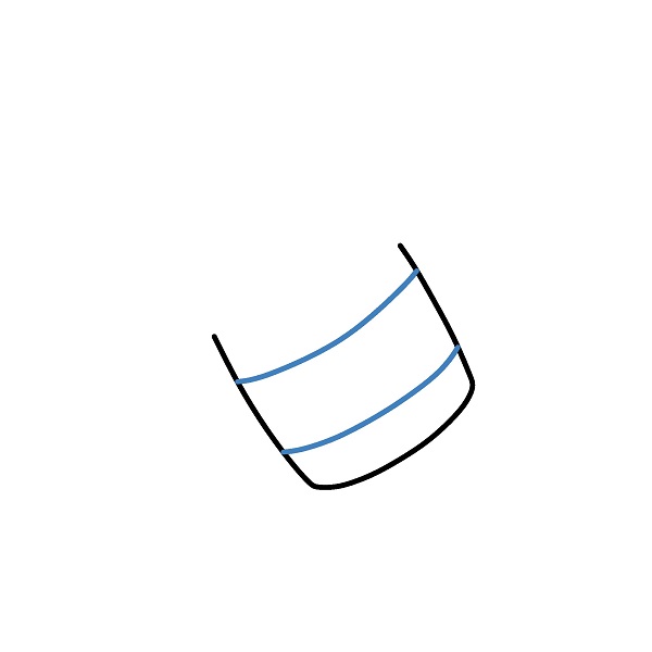 Hướng dẫn vẽ một que kem hoạt hình đáng yêu. - Bước 2