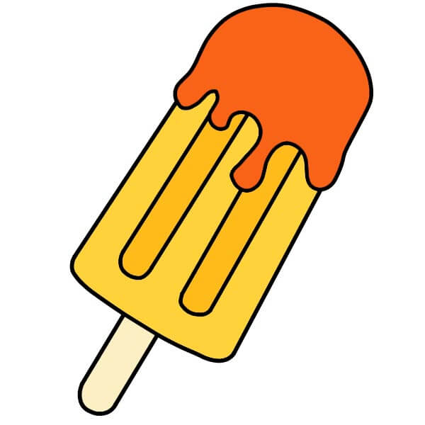 Hướng dẫn vẽ kem que đơn giản cho trẻ em – Vui nhộn và dễ hiểu