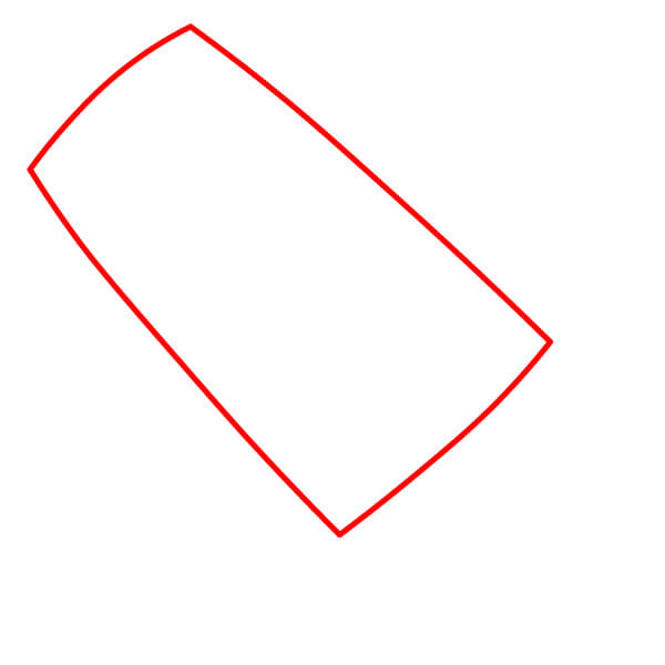 Hướng dẫn vẽ kem que từng bước dành cho trẻ em - Bước 1