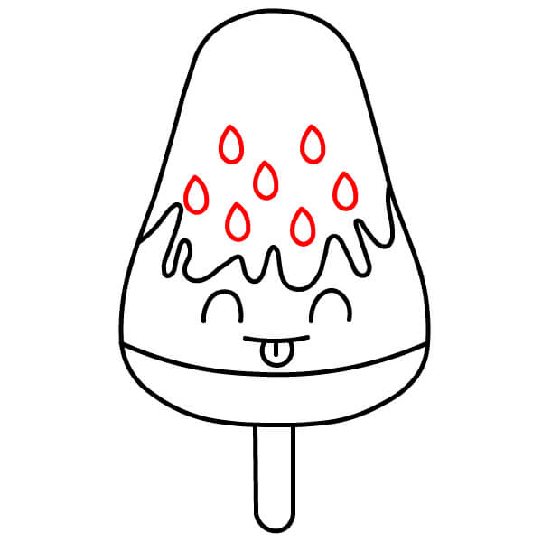 Hãy vẽ món kem yêu thích của bạn – Ngọt ngào và sáng tạo! - Bước 7