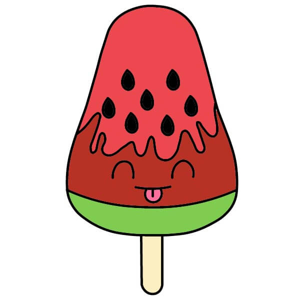 Hãy vẽ món kem yêu thích của bạn – Ngọt ngào và sáng tạo! - Bước 8