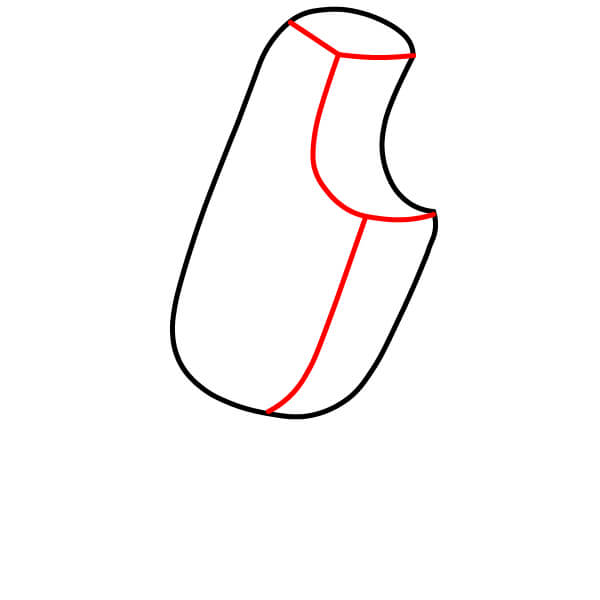 Hãy cùng vẽ một que kem ngon tuyệt – Nghệ thuật dành cho các họa sĩ nhí - Bước 2