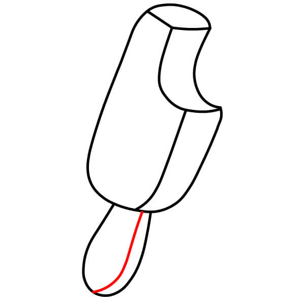 Hãy cùng vẽ một que kem ngon tuyệt – Nghệ thuật dành cho các họa sĩ nhí - Bước 4