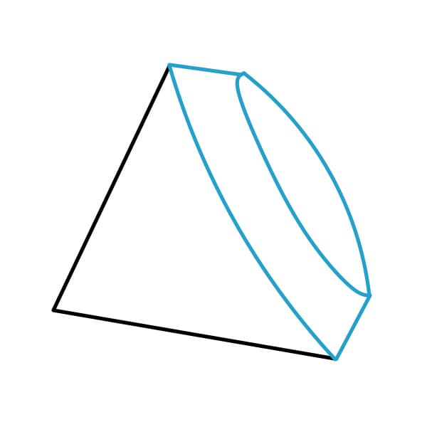 Hướng dẫn vẽ viên kim cương - Bước 2