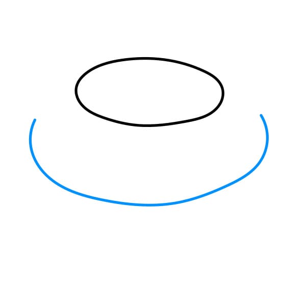 Hướng dẫn vẽ viên kim cương to và đẹp - Bước 2