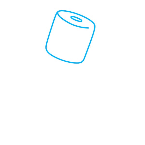 Hướng dẫn vẽ Marshmello theo phong cách tinh nghịch - Bước 1