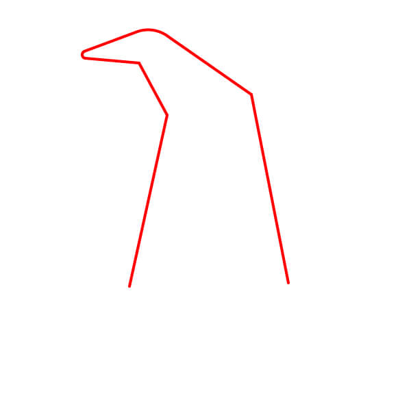 Hướng dẫn vẽ mũ phù thủy đơn giản cho lễ Halloween - Bước 1