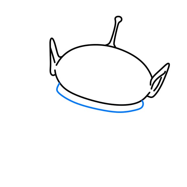 Hướng dẫn vẽ người ngoài hành tinh thân thiện - Bước 3