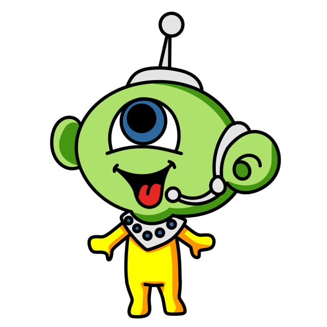 Hướng dẫn vẽ người ngoài hành tinh vui vẻ