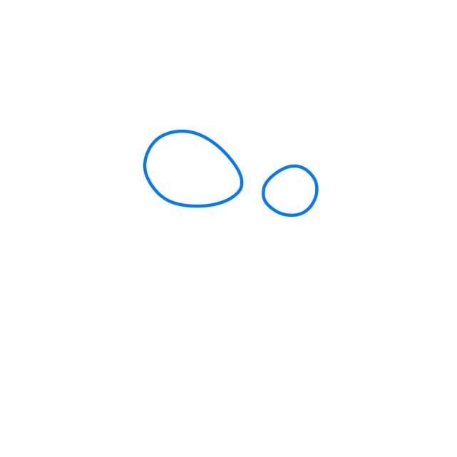 Hướng dẫn vẽ người ngoài hành tinh đơn giản - Bước 1