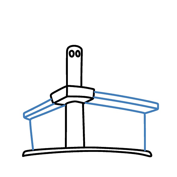 Hướng dẫn vẽ một nhà thờ hồi giáo nhỏ. - Bước 3