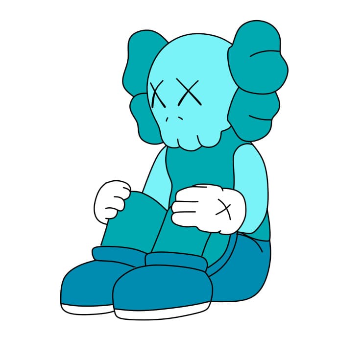 Hướng dẫn vẽ dễ dàng : nhân vật Kaws