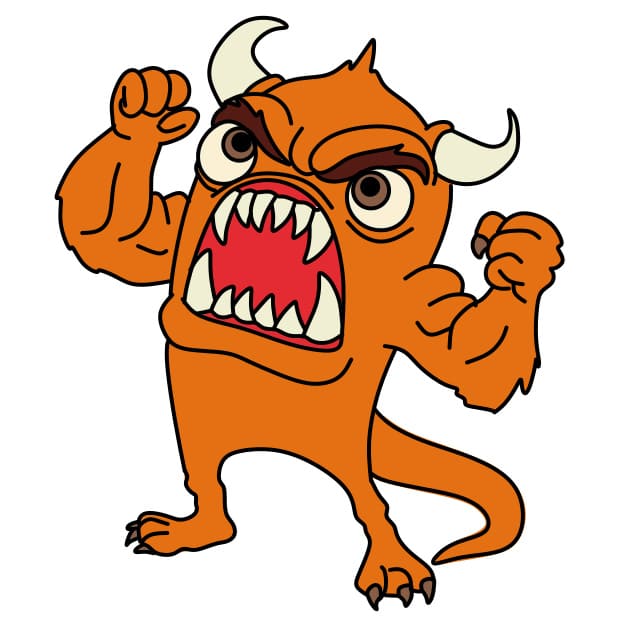 Hướng dẫn vẽ quái vật siêu khỏe