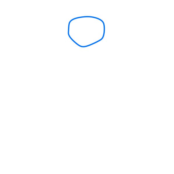 Hướng dẫn vẽ một chú Robot đến từ tương lai - Bước 1