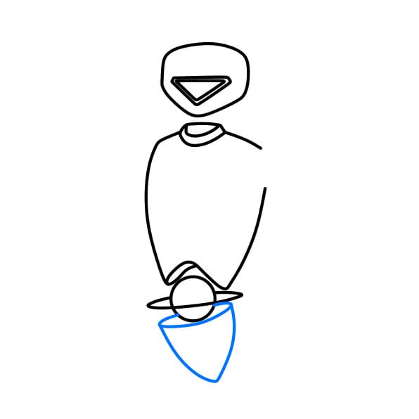 Hướng dẫn vẽ một chú Robot đến từ tương lai - Bước 4