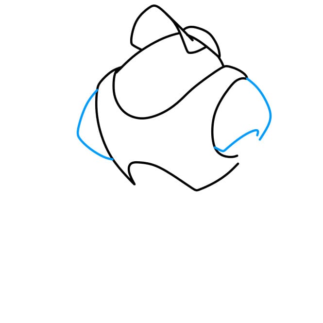 Hướng dẫn vẽ chú Robot giao hàng thân thiện cho bé - Bước 4