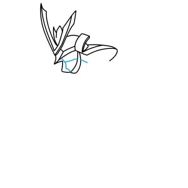 Hướng dẫn vẽ Samurai - Bước 2