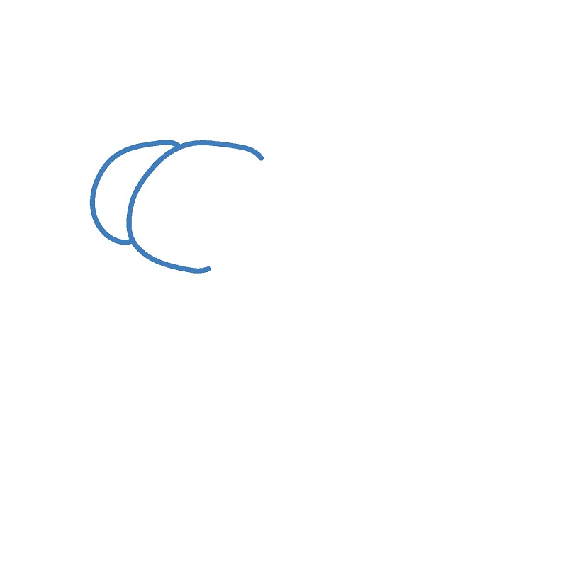 Hướng dẫn vẽ miếng Sushi tôm đẹp mắt. - Bước 1