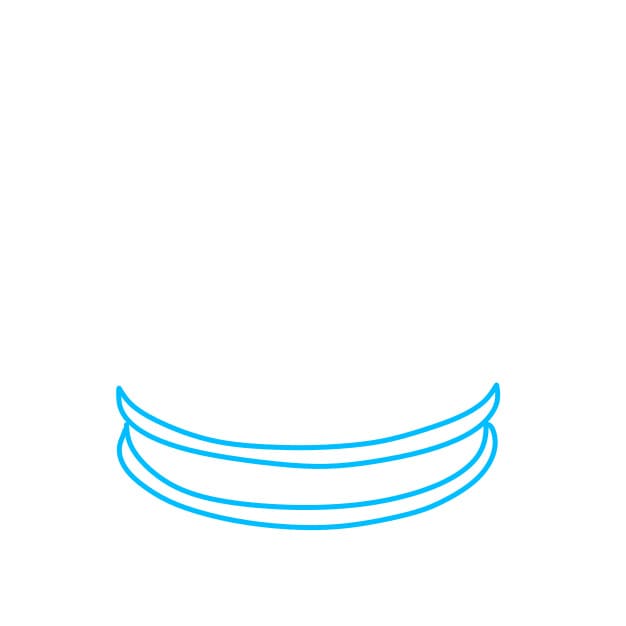 Hướng dẫn vẽ vương miện đơn giản và đẹp cho bé - Bước 1