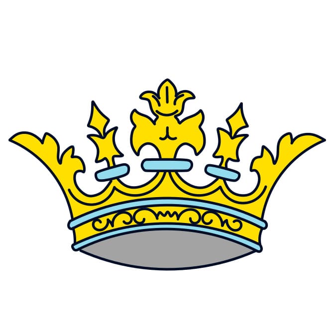 Hướng dẫn vẽ vương miện