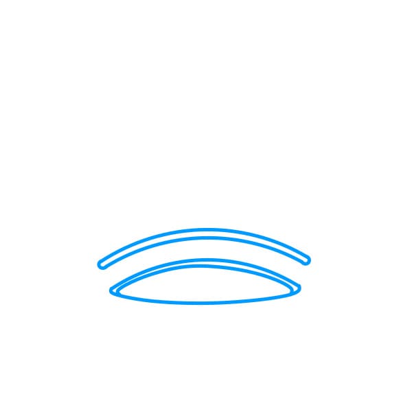 Hướng dẫn vẽ cái vương miện - Bước 1