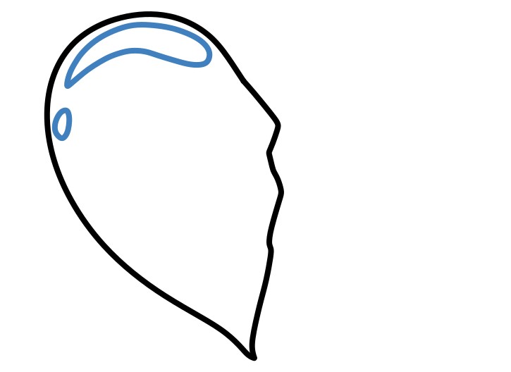 Hướng dẫn vẽ trái tim tan vỡ 3d - Bước 3