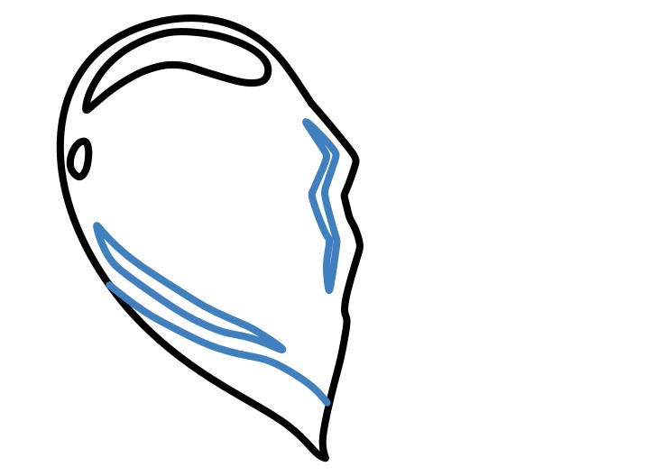 Hướng dẫn vẽ trái tim tan vỡ 3d - Bước 4