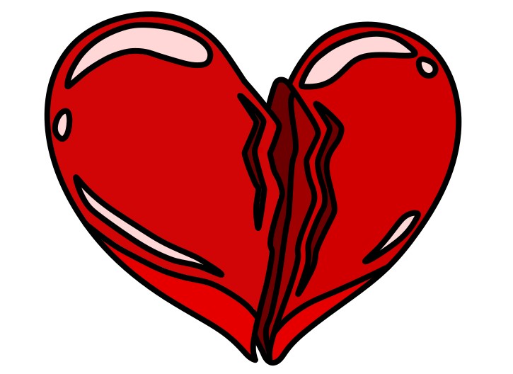 Hướng dẫn vẽ trái tim tan vỡ 3d