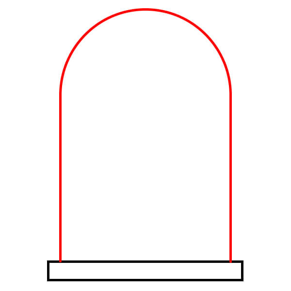 Cách vẽ Cửa Sổ từng bước cho trẻ em - Bước 2