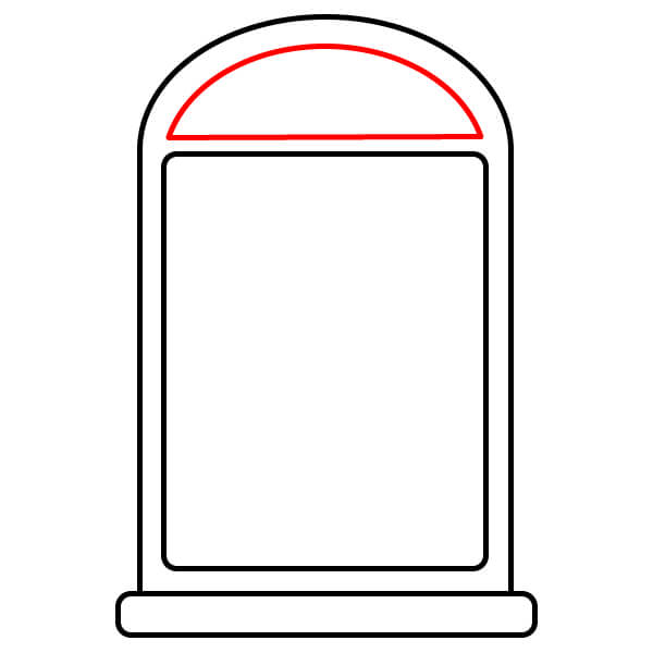 Hướng dẫn vẽ Cửa Sổ đơn giản cho người mới bắt đầu - Bước 4