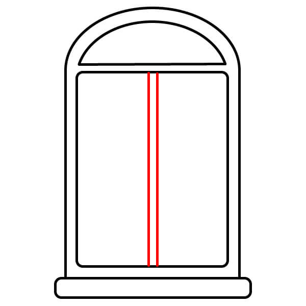 Hướng dẫn vẽ Cửa Sổ đơn giản cho người mới bắt đầu - Bước 5