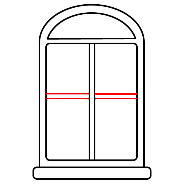 Hướng dẫn vẽ Cửa Sổ đơn giản cho người mới bắt đầu - Bước 6