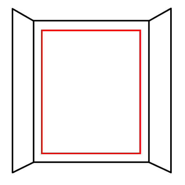 Hướng dẫn vẽ Cửa Sổ đơn giản và thú vị dành cho trẻ em - Bước 3