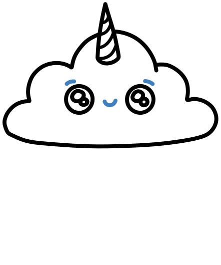 Hướng dẫn vẽ mây mưa cầu vồng. - Bước 5