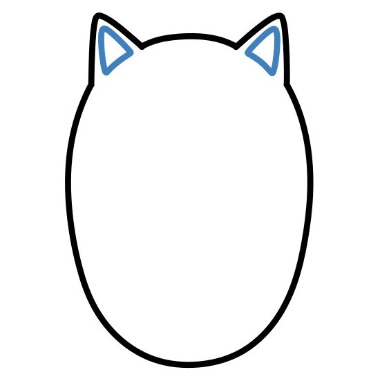 Hướng dẫn vẽ mặt nạ cáo. - Bước 3