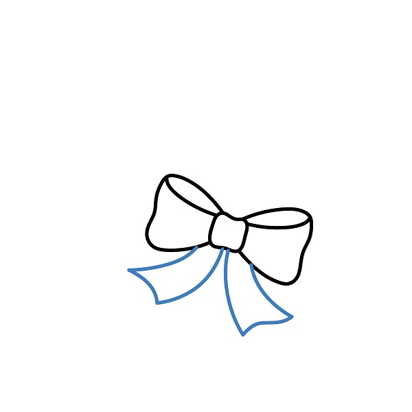 Hướng dẫn vẽ cây kẹo giảng sinh. - Bước 2