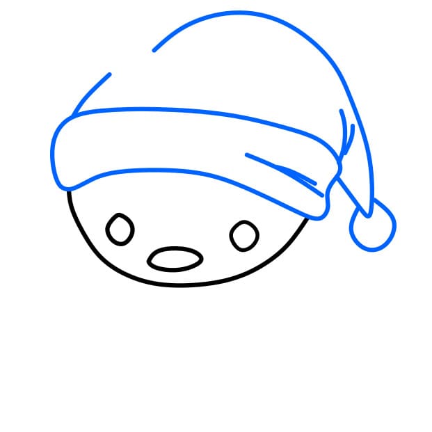 Hướng dẫn vẽ con tuần lộc trong dịp lễ giáng sinh - Bước 3