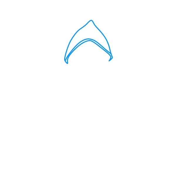 Hướng dẫn vẽ cô gái hóa trang nhân vật phù thủy trong lễ hội Halloween - Bước 1