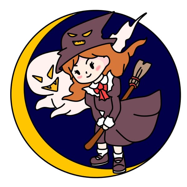 Hướng dẫn vẽ phù thủy đang cưỡi chổi - Bước 13