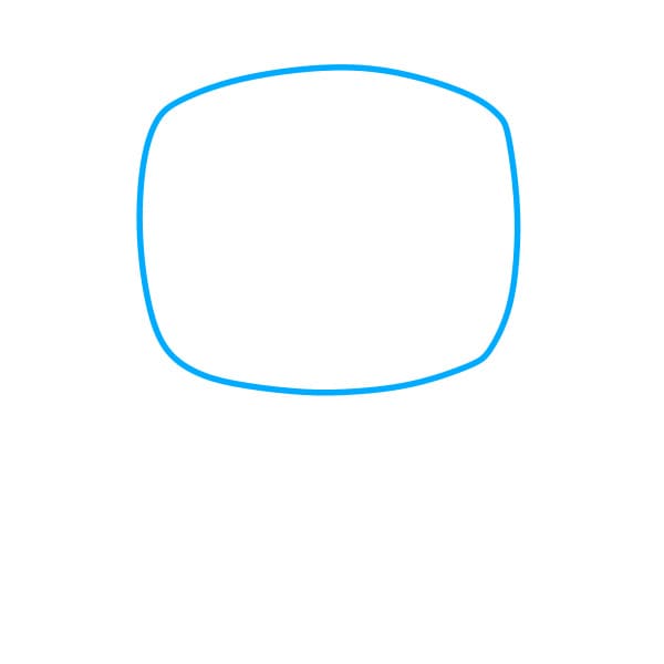 Hướng dẫn vẽ một chiến binh Ninja siêu ngầu cho bé - Bước 1