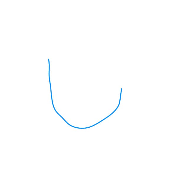 Hướng dẫn cách vẽ chân dung của Cristiano Ronaldo – một cầu thủ bóng đá nổi tiếng đơn giản và đẹp cho bé - Bước 1