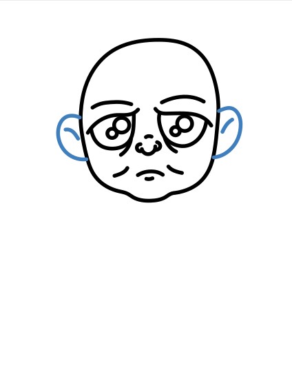 Hướng dẫn vẽ Michael Myers tí hon với con dao sắc lẹm. - Bước 5