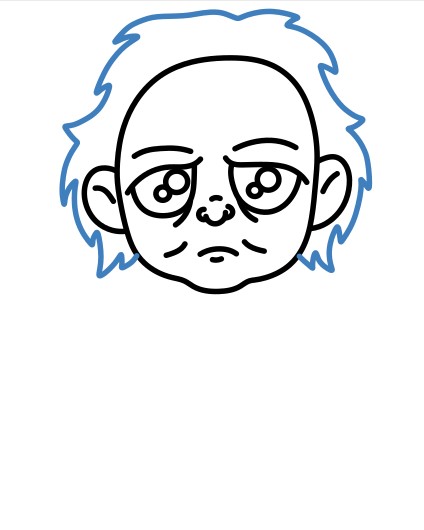 Hướng dẫn vẽ Michael Myers tí hon với con dao sắc lẹm. - Bước 6