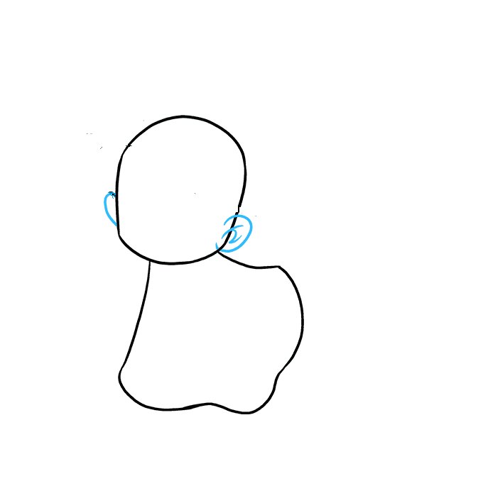 Hướng dẫn cách vẽ phù thủy đang cưỡi chổi bay thật đơn giản cho bé - Bước 3