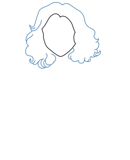 Hướng dẫn vẽ nhân vật Enid Sinclair đẹp và chi tiết. - Bước 2