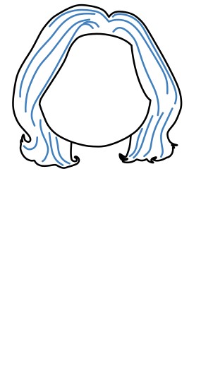 Hướng dẫn vẽ Enid Sinclair phong cách chibi cực đáng yêu. - Bước 3