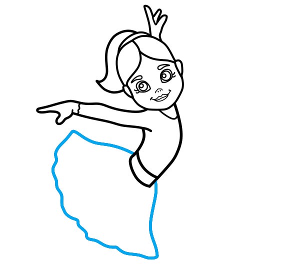 Hướng dẫn múa diễn viên múa Ba-Lê đáng yêu - Bước 7